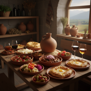 Wino i specjały kuchni bałkańskiej: gruziński przewodnik smaków